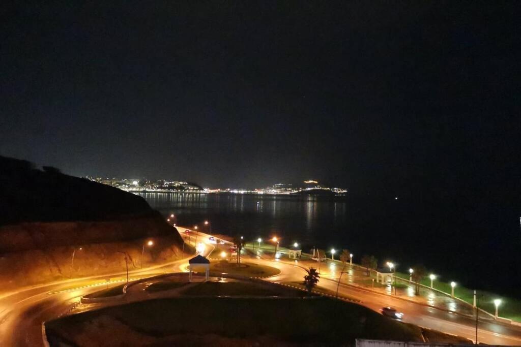 Appartf3 Vue Panoramique Sur Mer Residence Vista Del Mar Fnideq Dış mekan fotoğraf