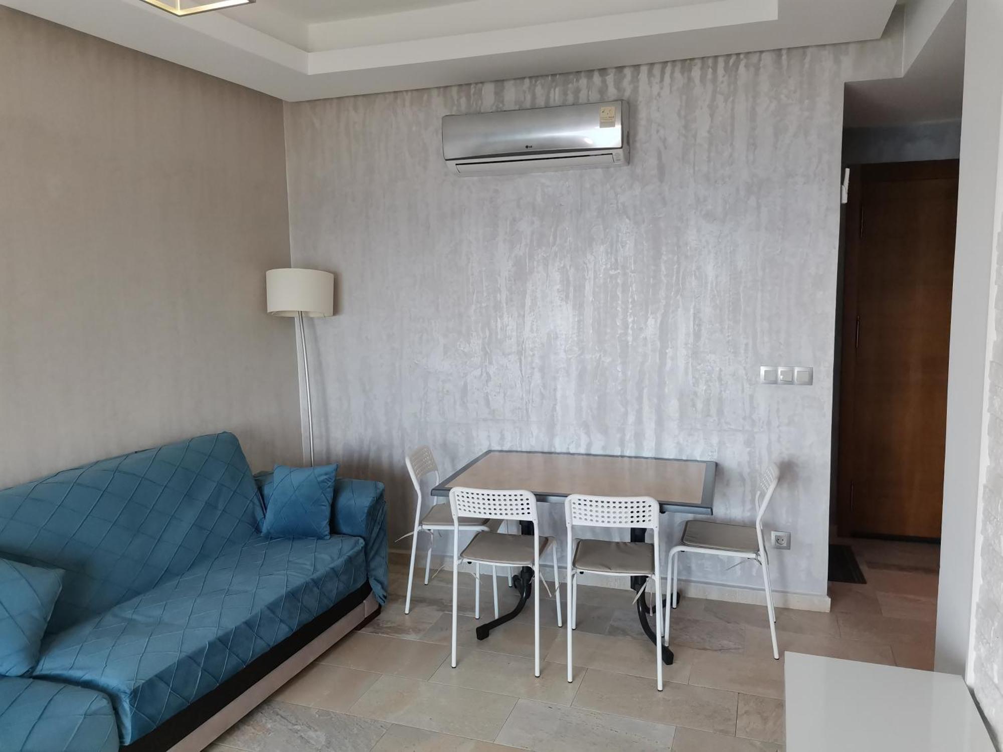 Appartf3 Vue Panoramique Sur Mer Residence Vista Del Mar Fnideq Dış mekan fotoğraf