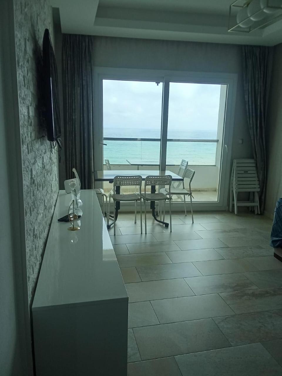 Appartf3 Vue Panoramique Sur Mer Residence Vista Del Mar Fnideq Dış mekan fotoğraf