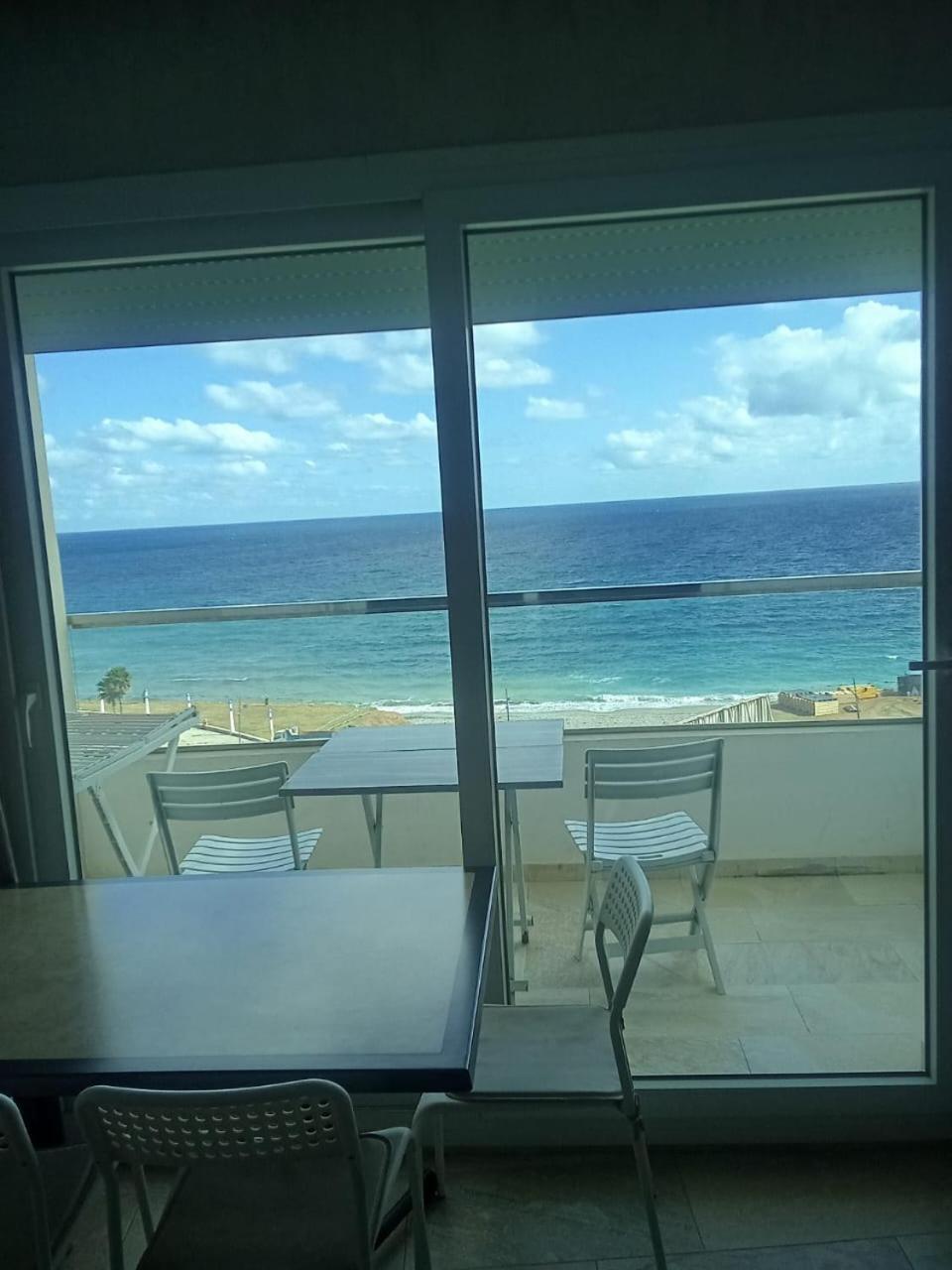 Appartf3 Vue Panoramique Sur Mer Residence Vista Del Mar Fnideq Dış mekan fotoğraf